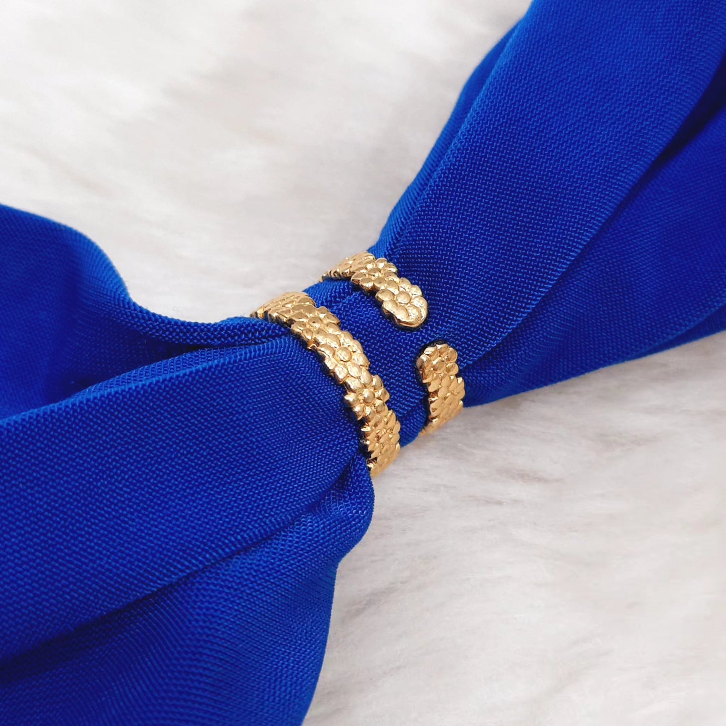 Golden Flower Toe Ring