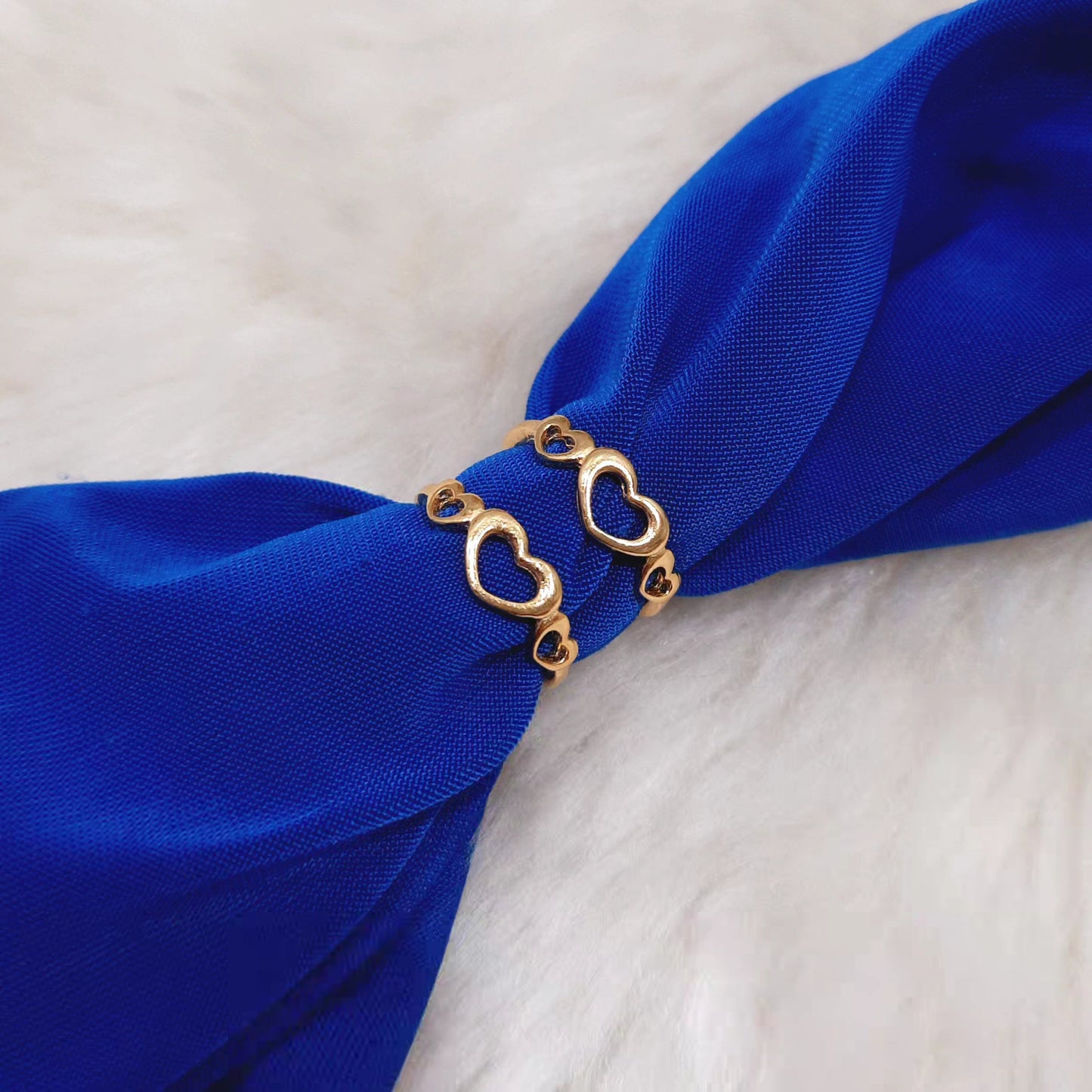 Golden Heart Toe Ring