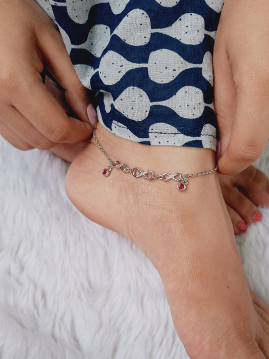 Infinity Italian Anklet