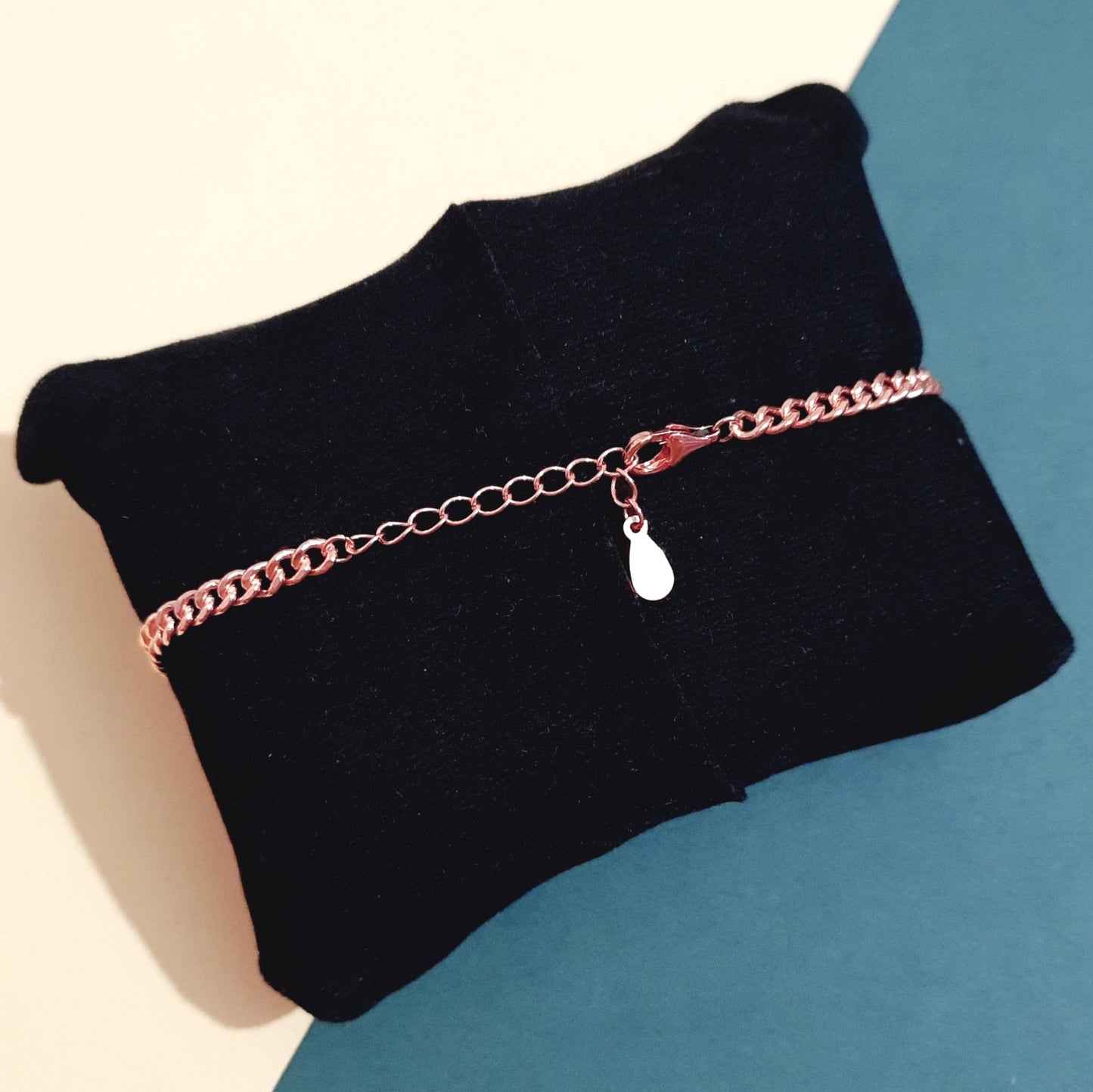 Rose Gold Black & White Bracelet
