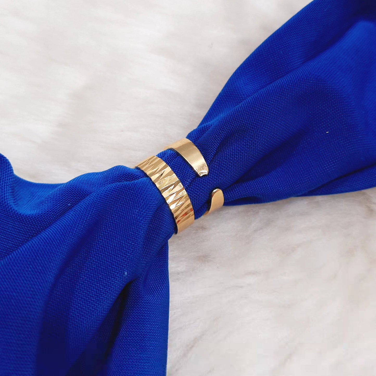 Golden Cutting Toe Ring