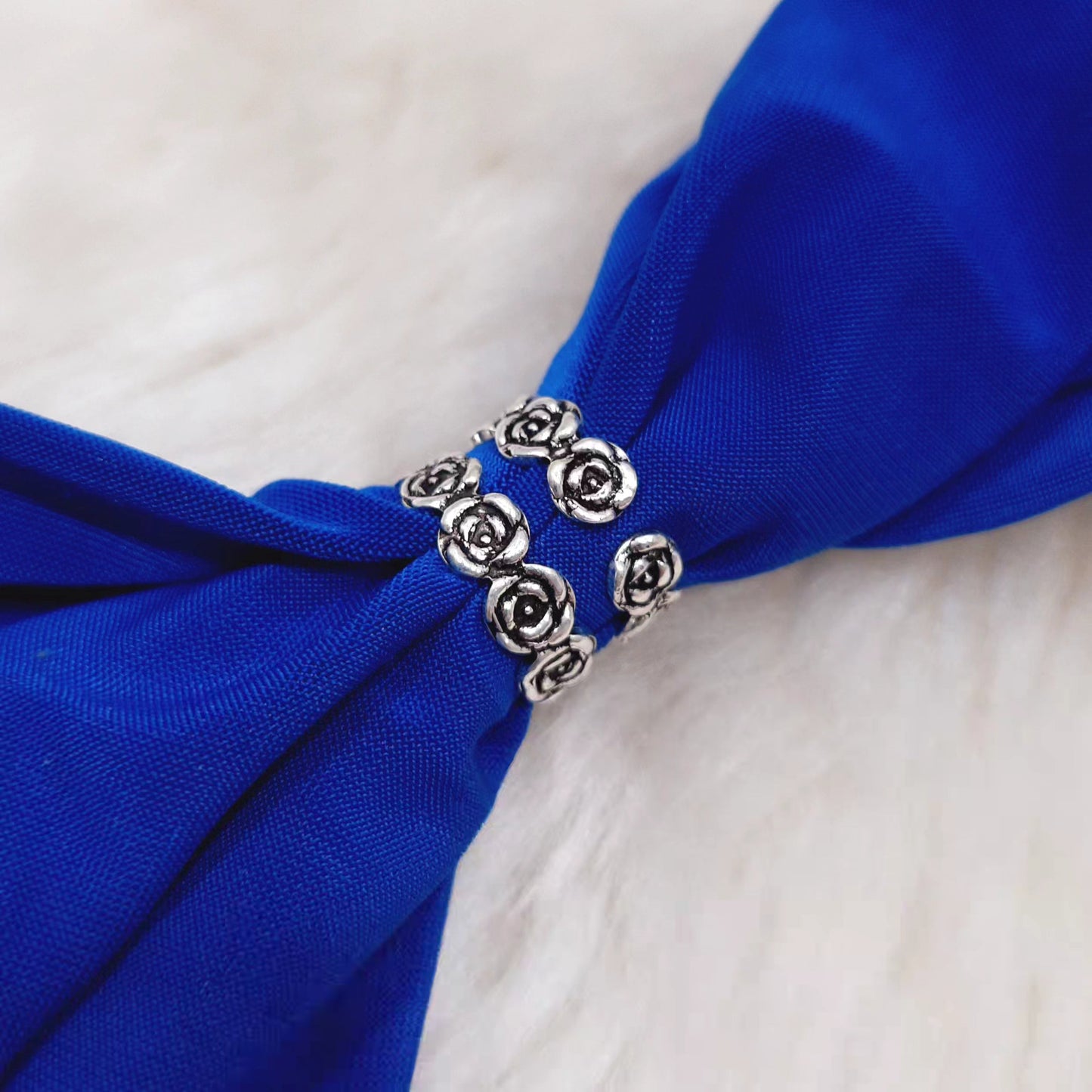 Rose Toe Ring