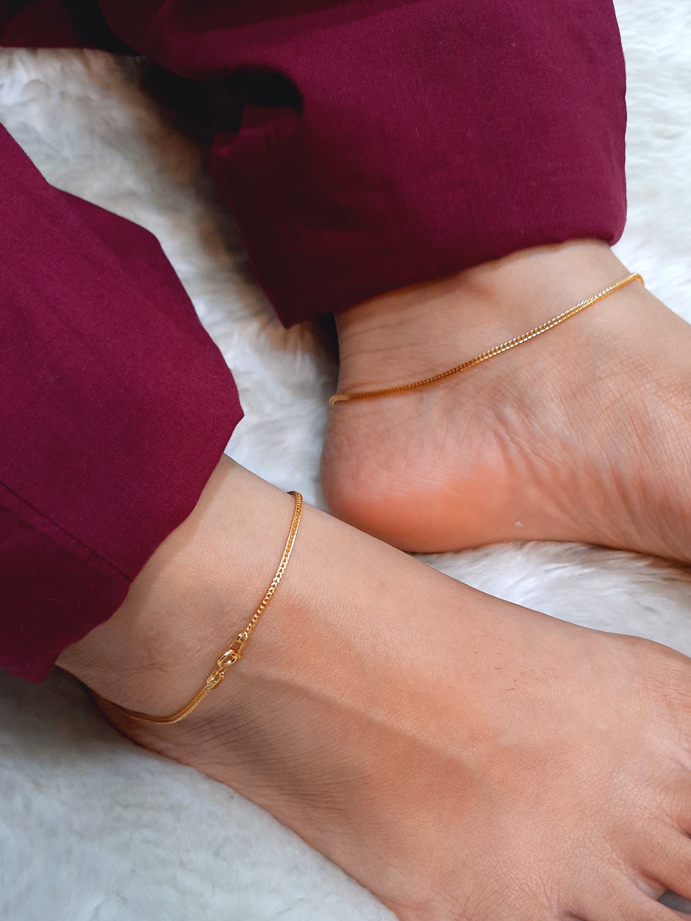 Designer anklet deals